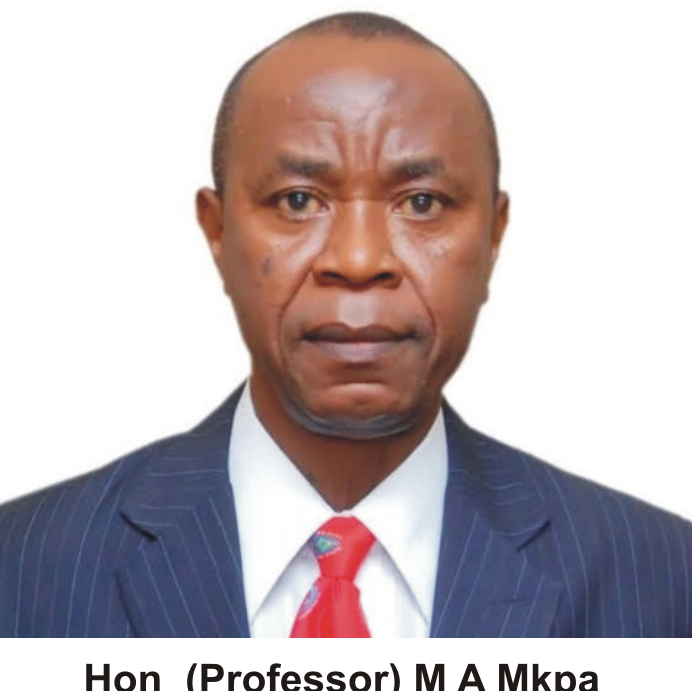 Hon (Prof) M A Mkpa